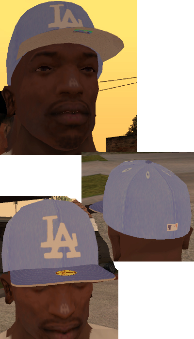 LA Cap blue